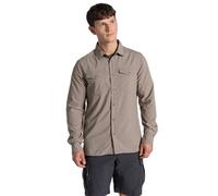 Craghoppers NosiLife Loukkos - Camicia da Uomo a Maniche Lunghe, Anti-Insetti, per Escursioni e Viaggi