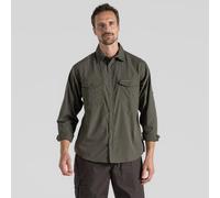 Craghoppers Craghopper Men's Kiwi Long Sleeved Shirt, Maglietta da Escursionismo Uomo, Cedar,