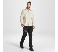 Craghoppers Craghopper Men's Kiwi Long Sleeved Shirt, Maglietta da Escursionismo Uomo, Oatmeal,