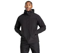 Craghoppers Expert Act Hooded Softshell Jacket Impermeabile, Black, XXXL Uomo