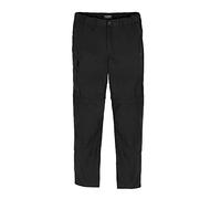 Craghoppers Expert Kiwi Slim Convertible Trousers Pantaloni da Escursionismo, Black, 36 Uomo