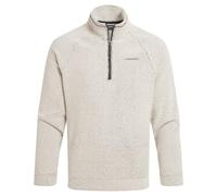 Craghoppers Karlton - Pullover da Uomo in Pile con Mezza Zip, Perfetto per attività all'aperto, Passeggiate, Escursioni e Campeggio, Colore: Bianco