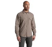 Camicia da uomo Craghoppers Kiwi II LS Shirt Taglia: XXXL / Colore: marrone