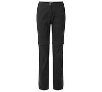 Craghoppers Kiwi PRO Conv Trousers, Pantaloni da Escursionismo Donna, Black, 16L