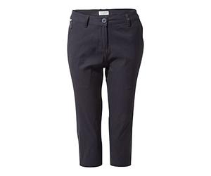 Craghoppers Kiwi PRO Crop, Pantaloncini da Escursionismo Donna, Dark Navy, 12L