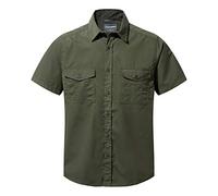 Craghoppers Kiwi Short Sleeve Shirt, Maglietta da Escursionismo Uomo, Cedar, 80