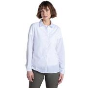 Craghoppers LS Shirt Kiwi III-Camicia da Trekking a Maniche Lunghe da Donna, Bianco, 44