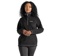 Craghoppers Miska Half Sleeve Fleece, Maglione Donna, Black, 08L
