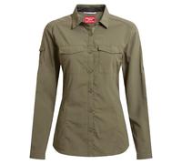 Camicia da donna Craghoppers NosiLife Adventure Long Sleeved Shirt III Taglia: M / Colore: verde