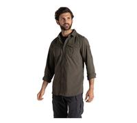 Camicia da uomo Craghoppers NosiLife Adventure Long Sleeved Shirt III Taglia: L / Colore: verde