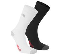 Craghoppers NosiLife Calze Da Viaggio Antiodore Repellenti Insetti 2 Pezzi Nere