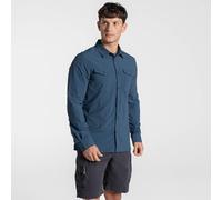 Craghoppers Nosilife Loukkos Long Sleeve Shirt Blu L Uomo