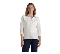 Craghoppers Nosilife Pro V Long Sleeve Shirt Bianco 44 Donna