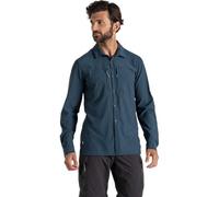 Craghoppers Nosilife Pro V Long Sleeve Shirt Blu XL Uomo