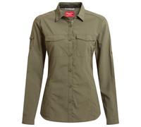Camicia da donna Craghoppers NosiLife Adventure Long Sleeved Shirt III Taglia: S / Colore: verde