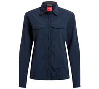 Craghoppers - Women's Nosilife Adventure Langarm Bluse III - Camicetta 44 blu