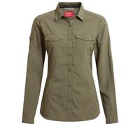 Craghoppers - Women's Nosilife Adventure Langarm Bluse III - Camicetta 46 olivia