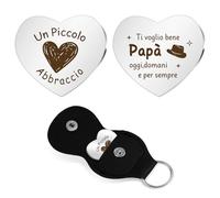Crahalen Regalo Papa Idee Papa Regalo Compleanno Regali Natale Un Piccolo Abbraccio Tascabile per Papà