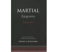 Craig A. Williams Martial's Epigrams Book Two (Copertina rigida)