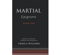 Craig A. Williams Martial's Epigrams Book Two (Copertina rigida)