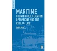 Craig H. Allen Maritime Counterproliferation Operations and t (Copertina rigida)