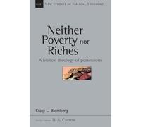 Craig L. Blomberg Neither Poverty nor Riches (Tascabile)