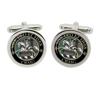 Craig Latino Clan Scozzese Gemelli IN Cromo Scatola