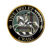 Craig Latino Clan Scozzese Spilla