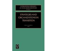 Craig S. Galbraith Strategies and Organizations in Transition (Copertina rigida)