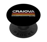 Craiova Romania - Souvenir retrò della città rumena PopSockets PopGrip Adesivo