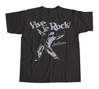 Cram Vive Le Rock Worn by Sid Vicious T Shirt-M Nero, Nero