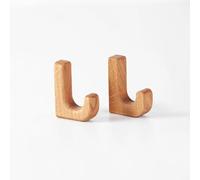 Craman Gancio portasciugamani autoadesivo in legno, piastrelle in ceramica, quercia, gancio da cucina, moderno, decorazione per la casa, regalo di HSA Germania