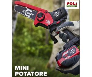 CRAMER 48 VOLT 48MCSK2 MINI POTATORE MOTOSEGA PROFESSIONALE 48 VOLT COMPLETO