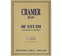 Cramer 60 Studi Scelti Per Pianoforte - Autore Bulow - revisione di A. Longo Nuova Edizione Riveduta