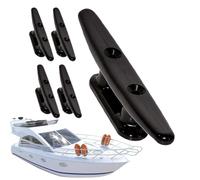 Crammenti di fissaggio per barche in nylon - Ganci per tacchetti da 4 pollici per e ponte | Accessori per barche, nascite in kayak, decorazione nautica, tacchetti per secu
