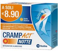 Linea Act Crampact Notte Integratore Funzione Muscolare, 14 Bustine