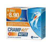 Linea Act Crampact Notte Integratore Funzione Muscolare, 14 Bustine
