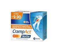 Crampact Notte, Integratore Alimentare con Potassio, Magnesio e Calcio per la Regolare Funzione Muscolare, GUSTO ARANCIA - Confezione da 14 Bustine