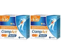 Crampact Notte, Integratore Alimentare, 14 Bustine (Confezione da 2)