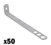 Crampo morsetto telaio estremità di sicurezza 100 mm, 150 mm o 200 mm...