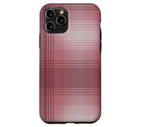 Cranberry Red Check Flannel Pattern Vintage Tartan Plaid Custodia per iPhone 11 Pro