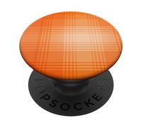 Cranberry Red Check Flannel Pattern Vintage Tartan Plaid PopSockets PopGrip Adesivo