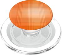 Cranberry Red Check Flannel Pattern Vintage Tartan Plaid PopSockets PopGrip per MagSafe