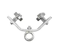 Crane Bearing Wheel - Crane Cable Pulley | Heavy-Duty Sospensione Ring Lifting Wheel For Wire Rope Hoisting Industrial Towing Equipment Professionals Building Workshop Mechanical Rigging