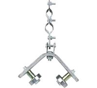 Crane Lifting Ring - Lifting Ring Type Crane Suspension Pulley | High-Load Wire Rope Suspending Towing Equipment | Heavy Duty Rigging Hardware For Professionals Construction Workshop