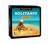 Cranio Creations - Magnetic Line, Solitario - Un Grande Classico In Versione Tascabile E Magnetica - Gioco Solitario - 5 Minuti - Gioco per Famiglie e Amici - Età 6+ - Edizione in Lingua Italiana