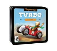 Cranio Creations - Magnetic Line Turbo, Il Grande Classico Gioco di Corse In Versione Magnetica Tascabile, Edizione in Lingua Italiana