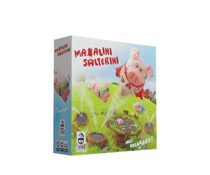 Cranio Creations - Maialini Salterini | I Maialini Saltano sui Tappeti Elastici - 1-4 Giocatori - Gioco per Famiglie- 15 Min - Età 10+ - Edizione in Lingua Italiana