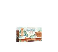 Cranio Creations - Railroad Tiles, Monuments Expansion - Espandi il tuo Viaggio Ferroviario tra Antiche Rovine e Monumenti! - 1-4 Giocatori, 45 Min - Età 8+ - Espansione - Edizione in Lingua Italiana