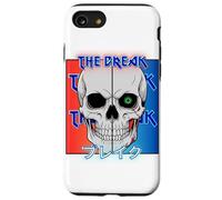 Cranio diviso con occhio verde - Stile urbano Anime Manga Custodia per iPhone SE (2020) / 7/8